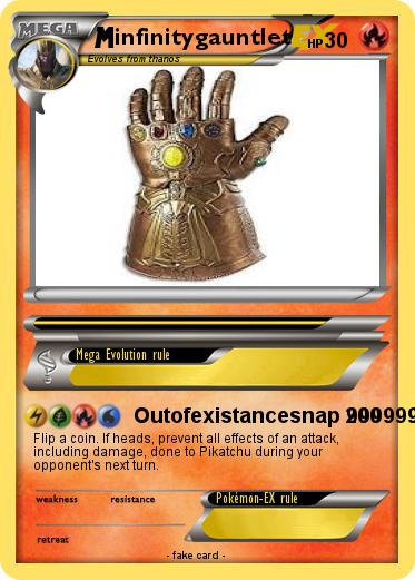 Pokemon infinitygauntlet