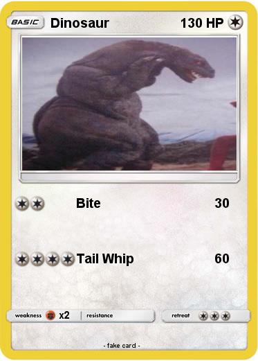 Pokemon Dinosaur