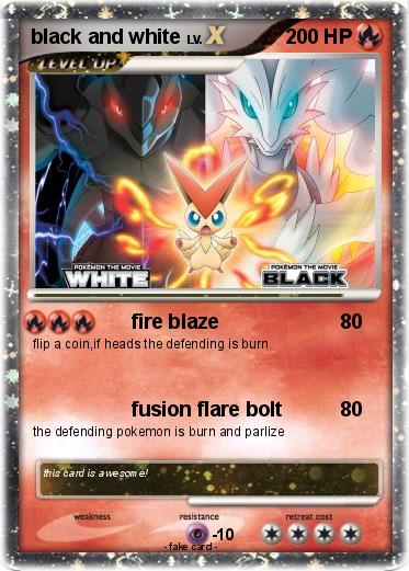 Pokemon black and white