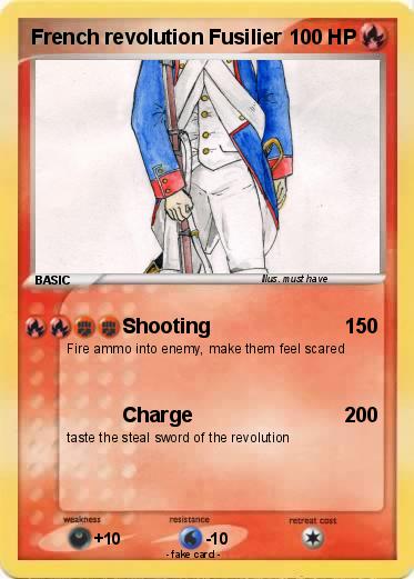 Pokemon French revolution Fusilier
