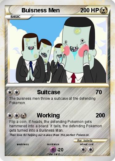 Pokemon Buisness Men