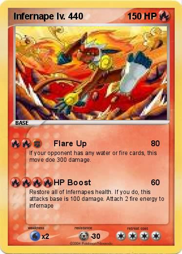 Pokemon Infernape lv. 440