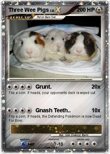Pokemon Three Wee Pigs
