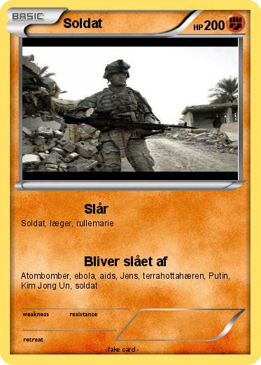 Pokemon Soldat