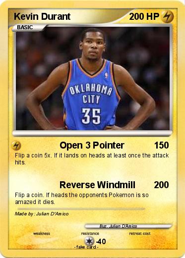 Pokemon Kevin Durant