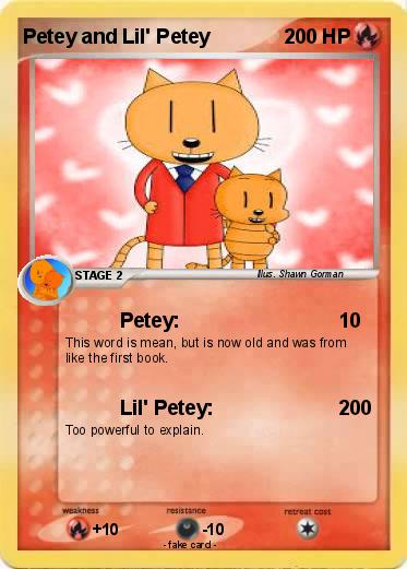Pokemon Petey and Lil' Petey