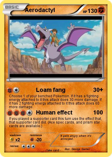 Pokemon Aerodactyl