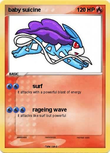 Pokemon baby suicine