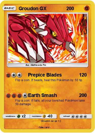 Pokemon Groudon GX 1