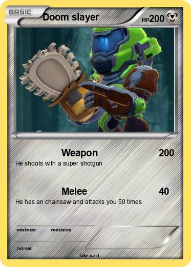 Pokemon Doom slayer
