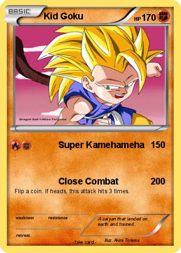 Pokemon Kid Goku