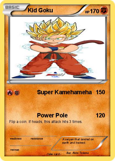 Pokemon Kid Goku