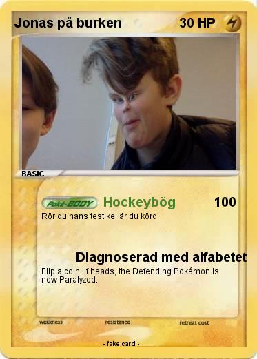 Pokemon Jonas på burken