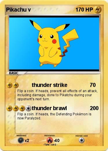 Pokemon Pikachu v