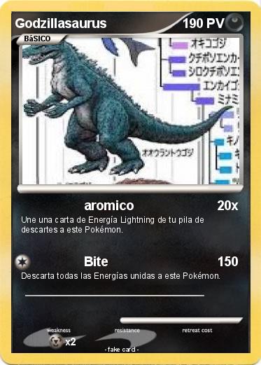 Pokemon Godzillasaurus