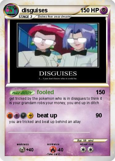 Pokemon disguises