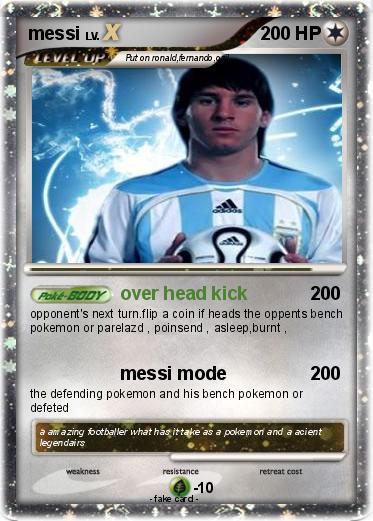 Pokemon messi