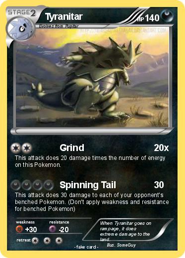 Pokemon Tyranitar