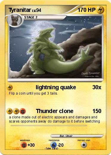 Pokemon Tyranitar
