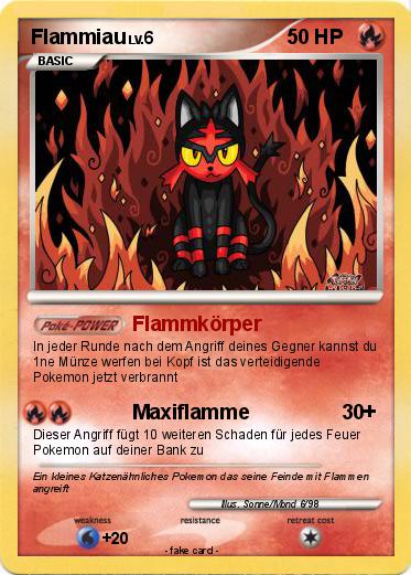 Pokemon Flammiau