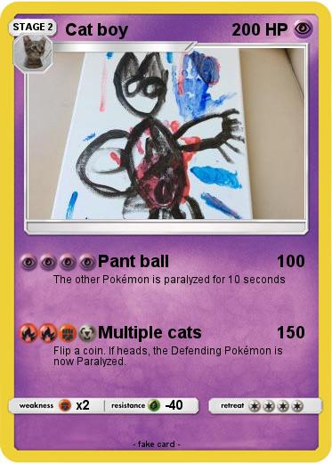 Pokemon Cat boy