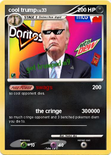 Pokemon cool trump