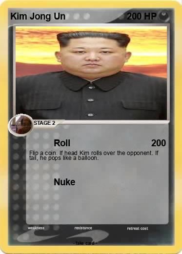 Pokemon Kim Jong Un