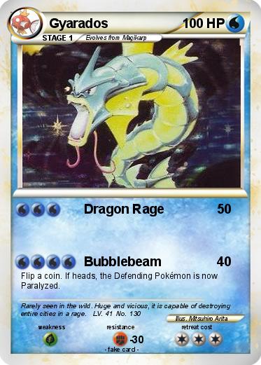 Pokemon Gyarados