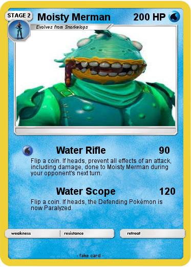 Pokemon Moisty Merman
