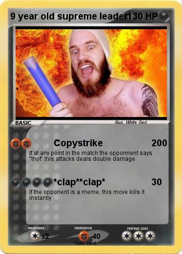 Pokemon 9 year old supreme leader