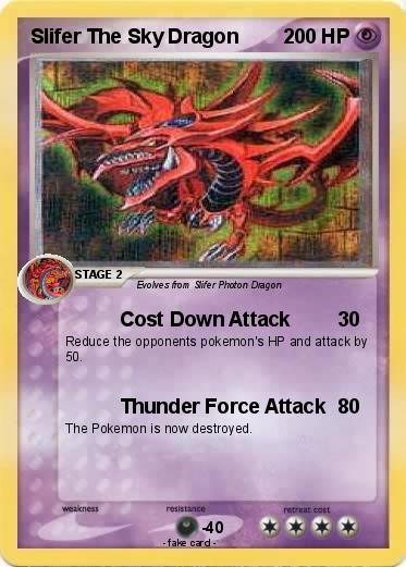 Pokemon Slifer The Sky Dragon