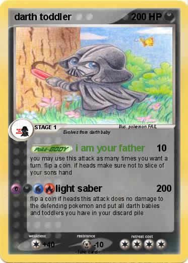 Pokemon darth toddler