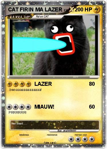 Pokemon CAT FIRIN MA LAZER
