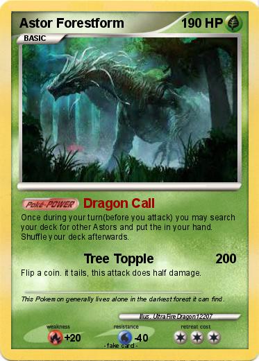 Pokemon Astor Forestform Pokemon Astor Forestform