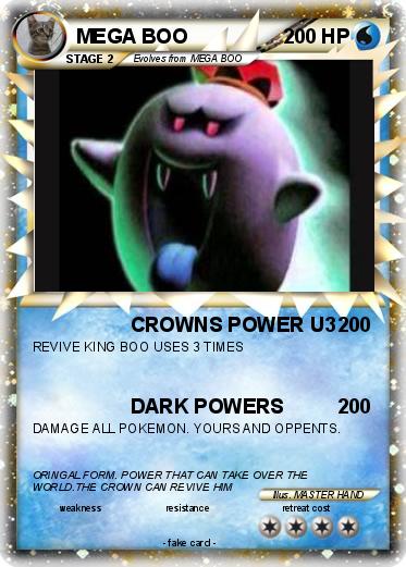 Pokemon MEGA BOO