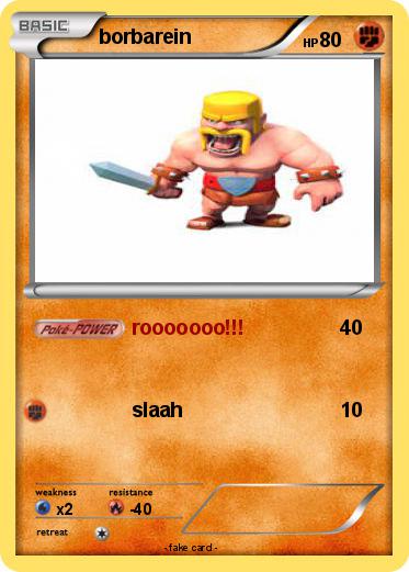 Pokemon borbarein