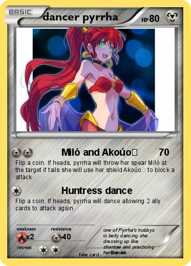 Pokemon dancer pyrrha