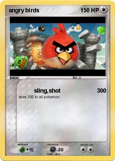 Pokemon angry birds