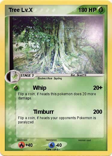 Pokemon Tree Lv.X