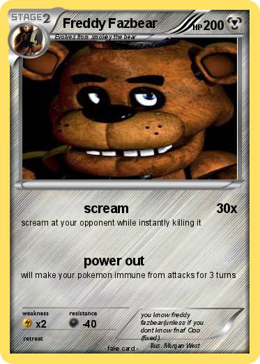 Pokemon Freddy Fazbear
