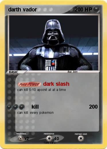 Pokemon darth vador