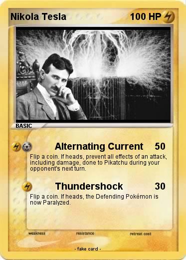Pokemon Nikola Tesla