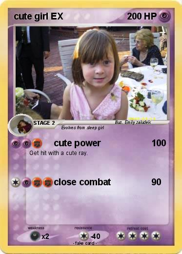 Pokemon cute girl EX