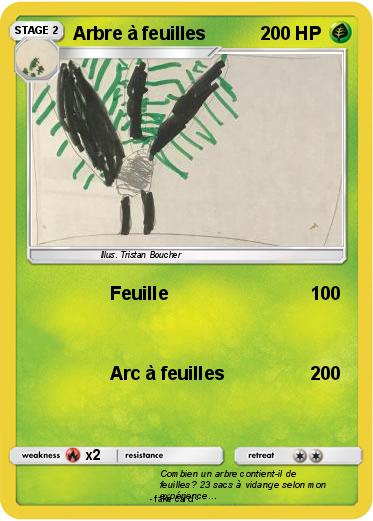 Pokemon Arbre à feuilles
