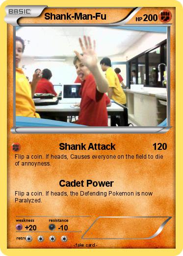 Pokemon Shank-Man-Fu