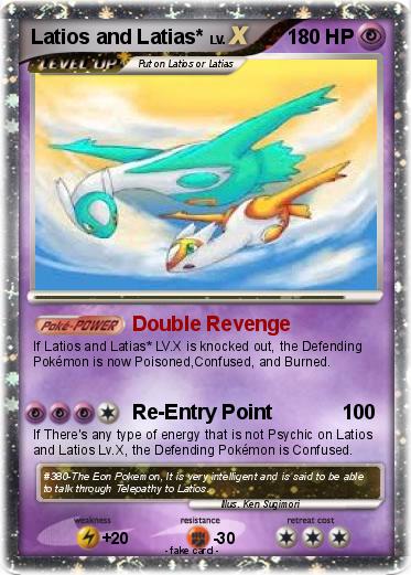 Pokemon Latios and Latias*