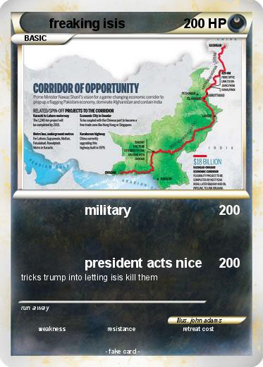 Pokemon freaking isis