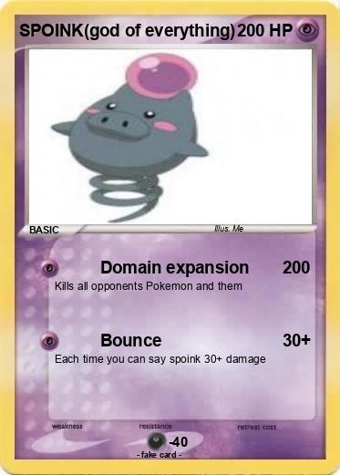 Pokemon SPOINK(god of everything)