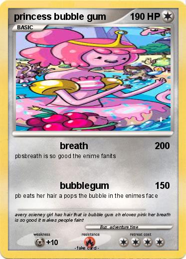 Pokemon princess bubble gum