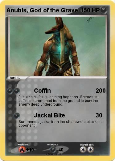 Pokemon Anubis, God of the Grave